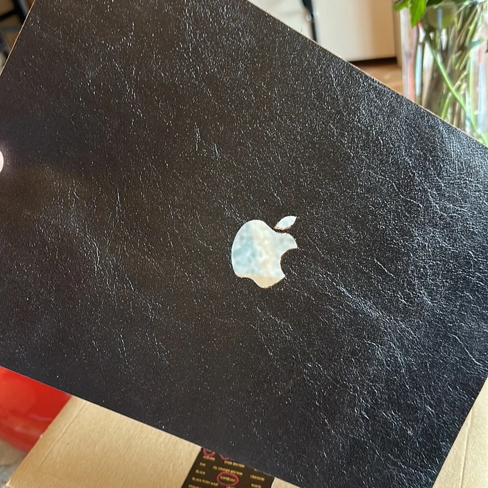 MacBook premium leather cover